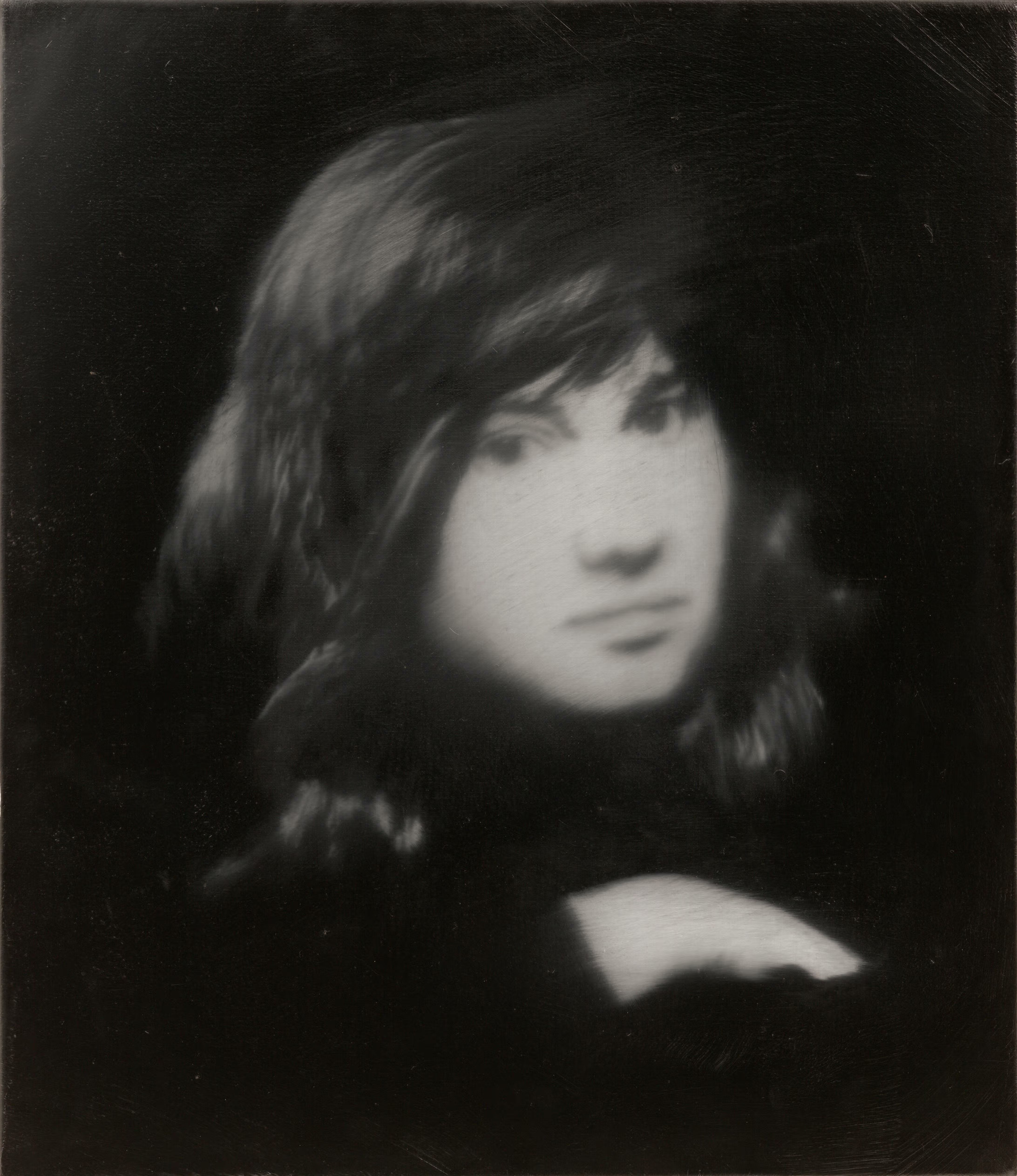 Gerhard Richter: Youth Portrait (Jugendbildnis) – 67 × 62 cm, oil on canvas, 1988.