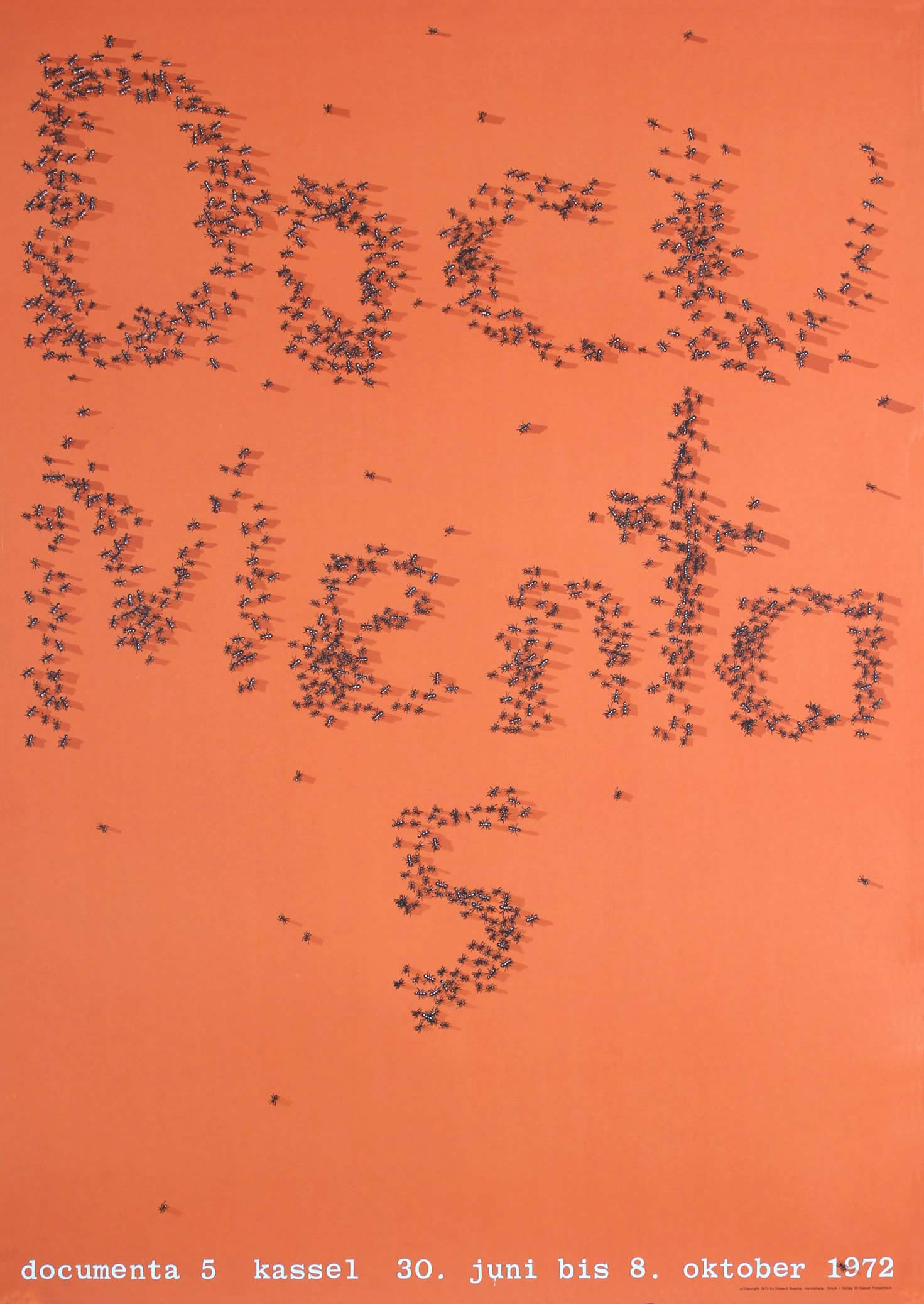 Documenta 5. Museum Friederircianum, Kassel. 1972.