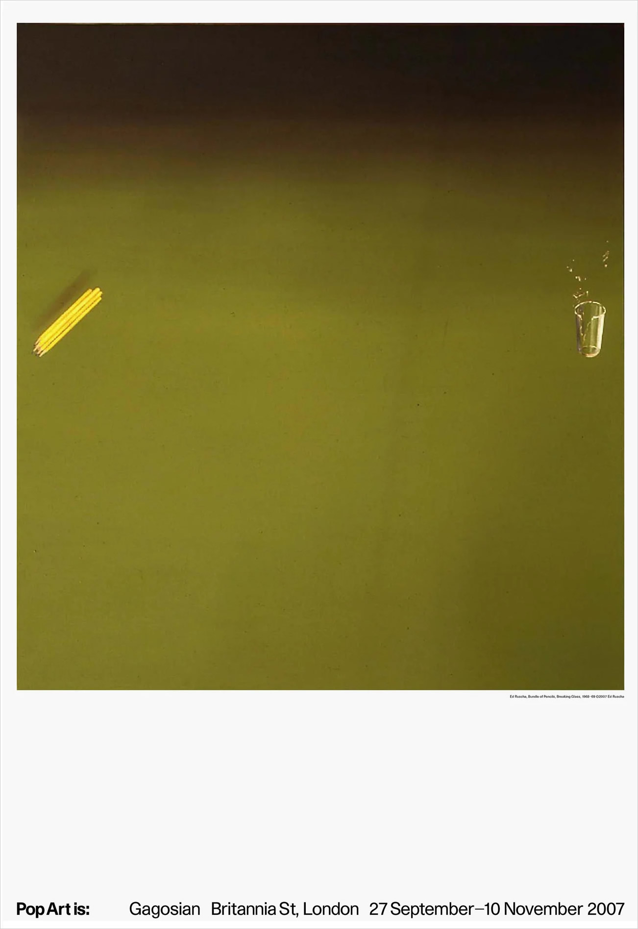 Pop Art Is: Gagosian Gallery, Britannia Street, London. 2007.