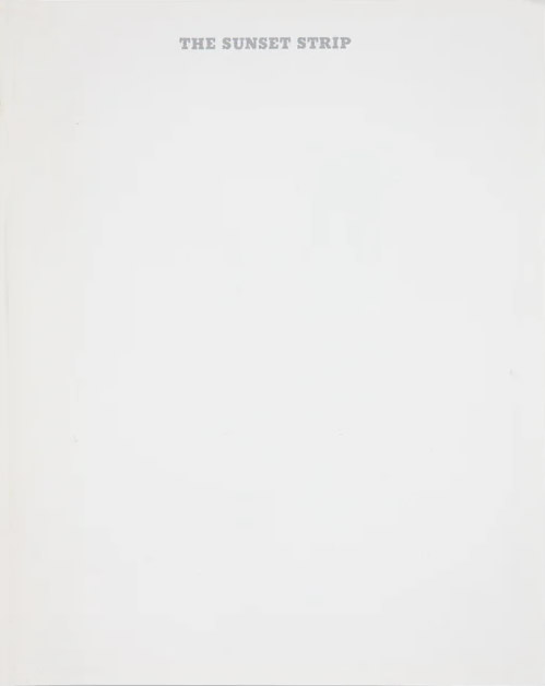 Every Building on the Sunset Strip / Edward Ruscha