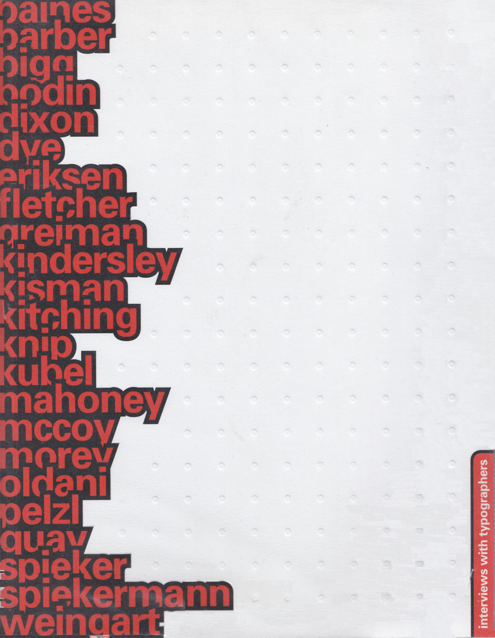 Wolfgang Weingart – Interview with Alexandra Lee