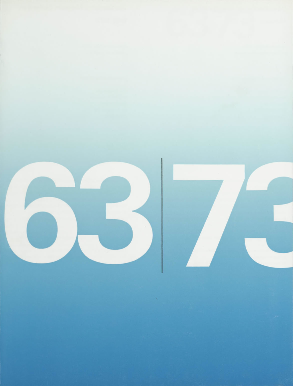 Wim Crouwel: De collectie van het Stedelijk Museum 1963–1973. Catalogue. 1973