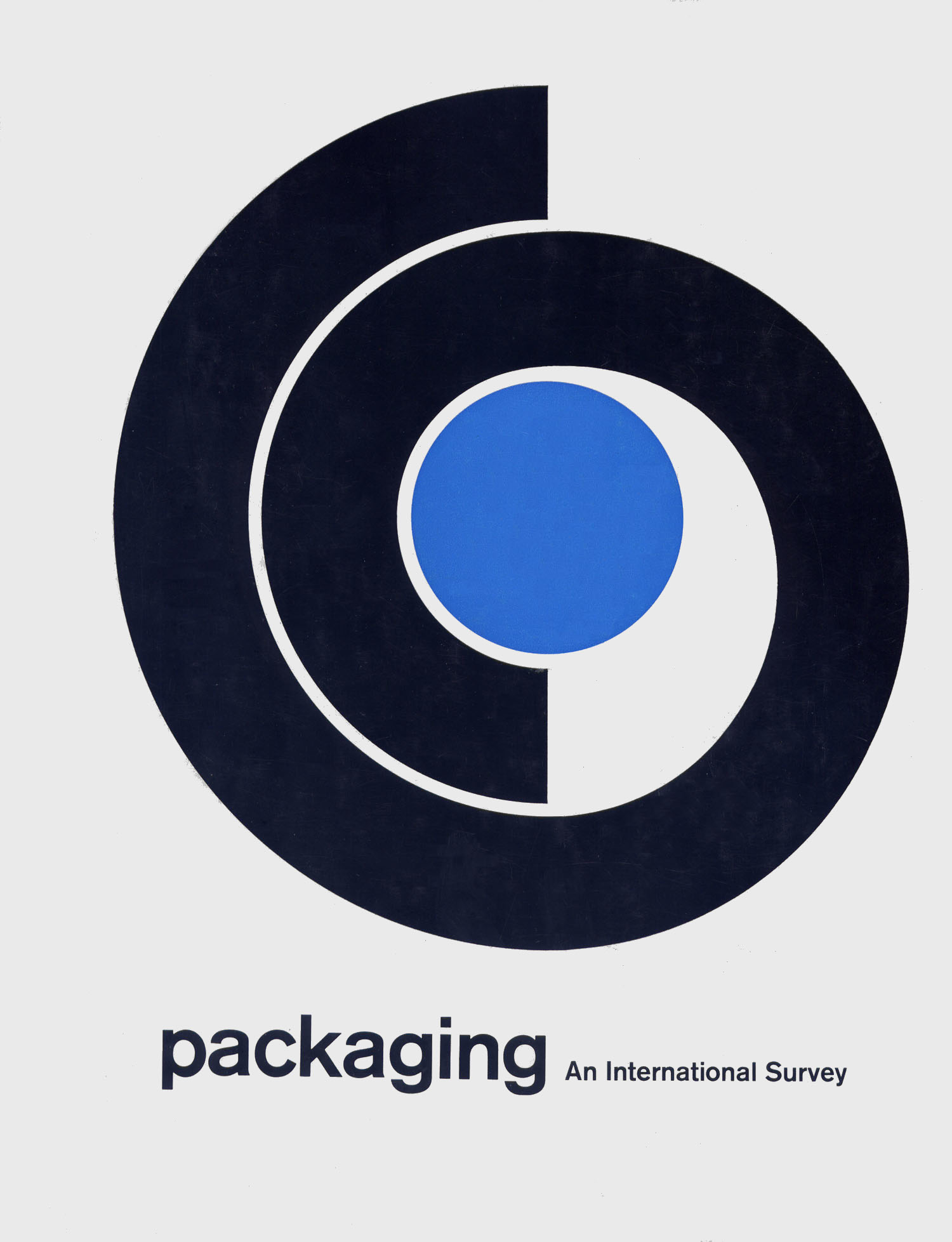 Wim Crouwel: Packaging. An International Survey. Thames and Hudson. Book cover. 1968