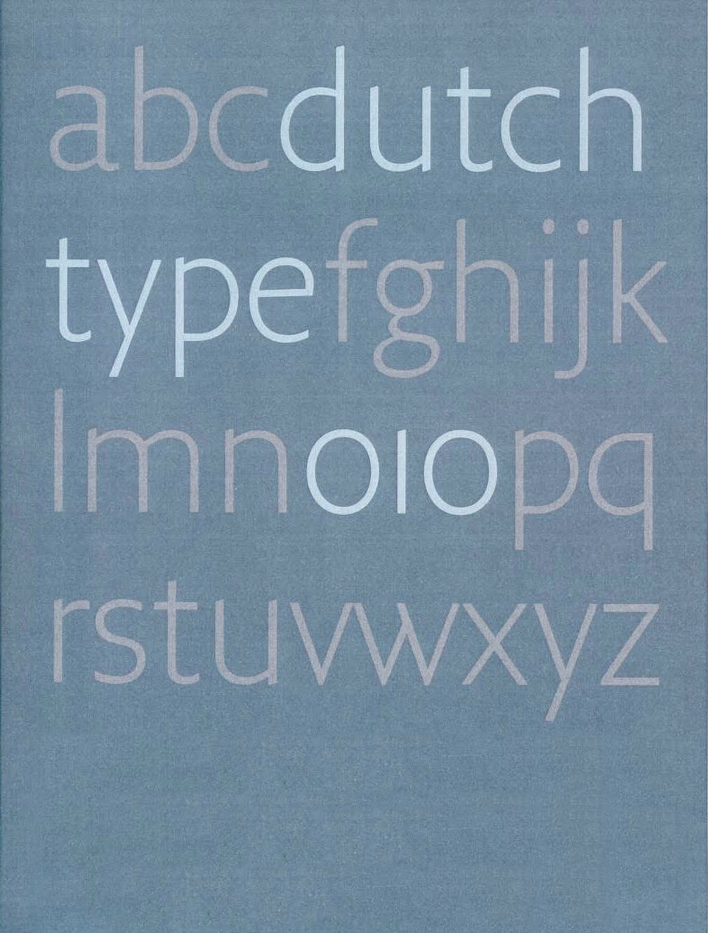 Dutch Type