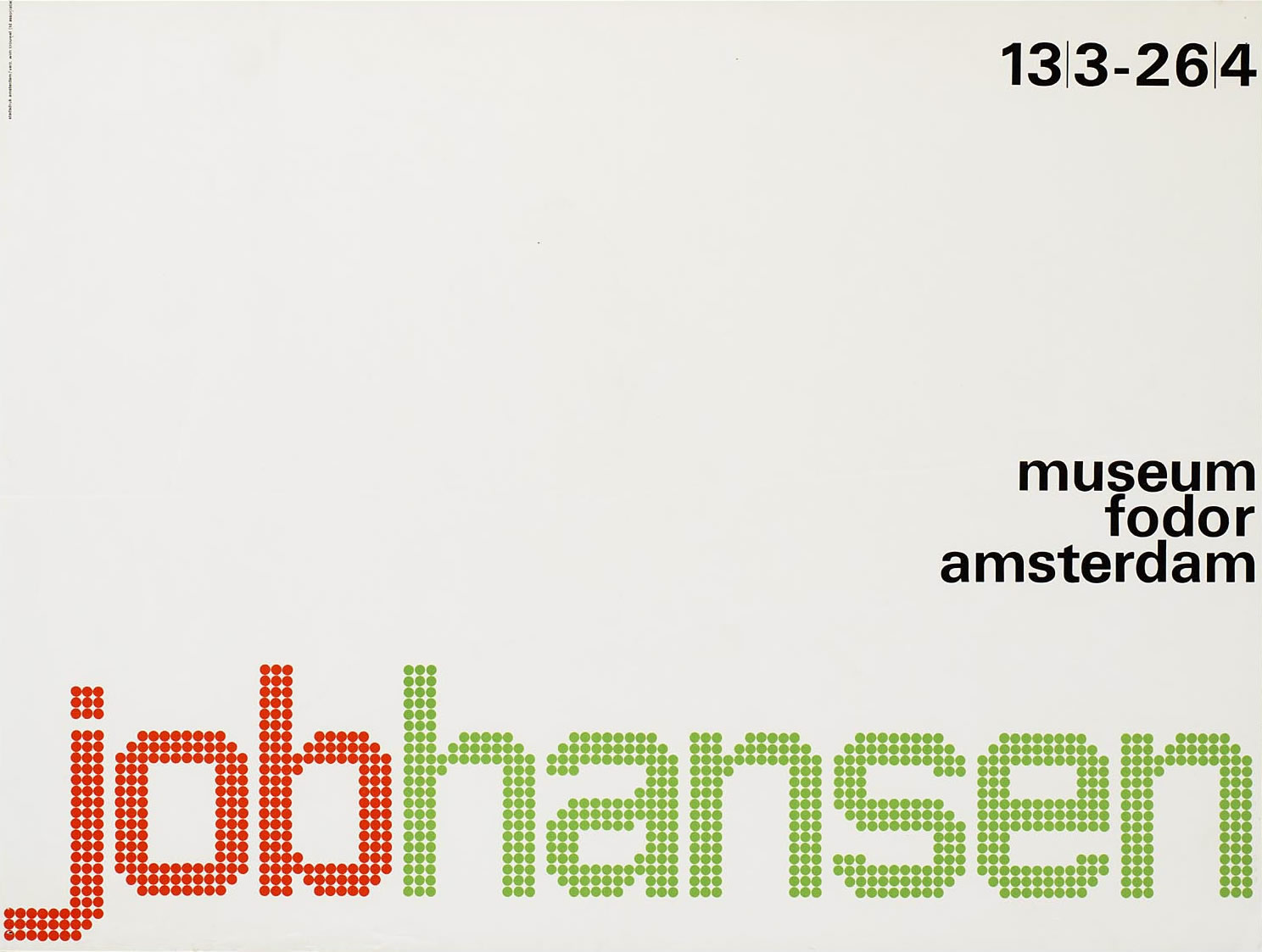 Job Hansen Poster