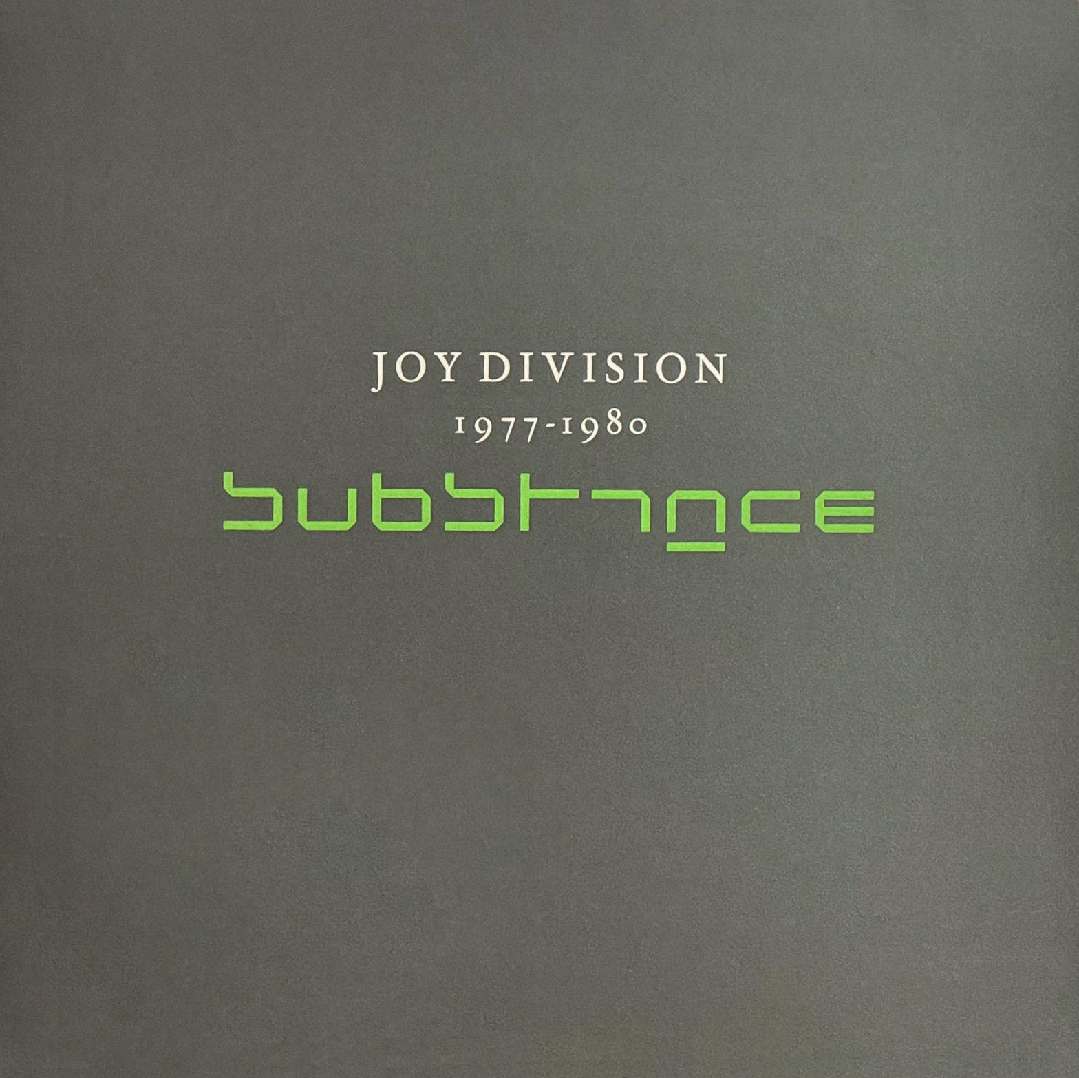 Joy Division – Substance 1988