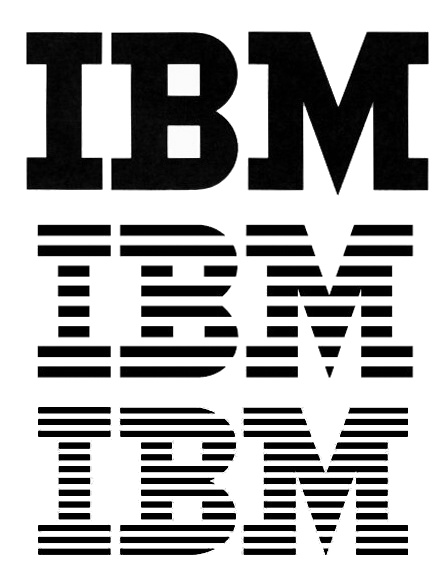 Paul Rand I B M Logo