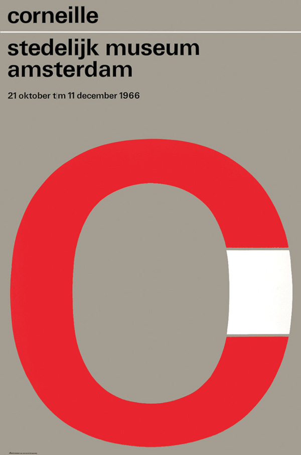 Corneille, Stedelijk Museum, Amsterdam, Poster 1966