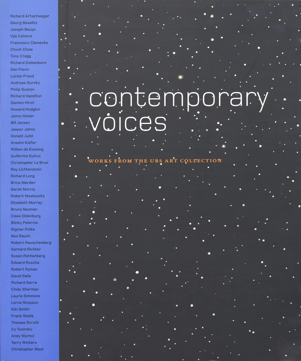 Contemporary Voices: Works from The UBS Art Collection: Ann Temkin
