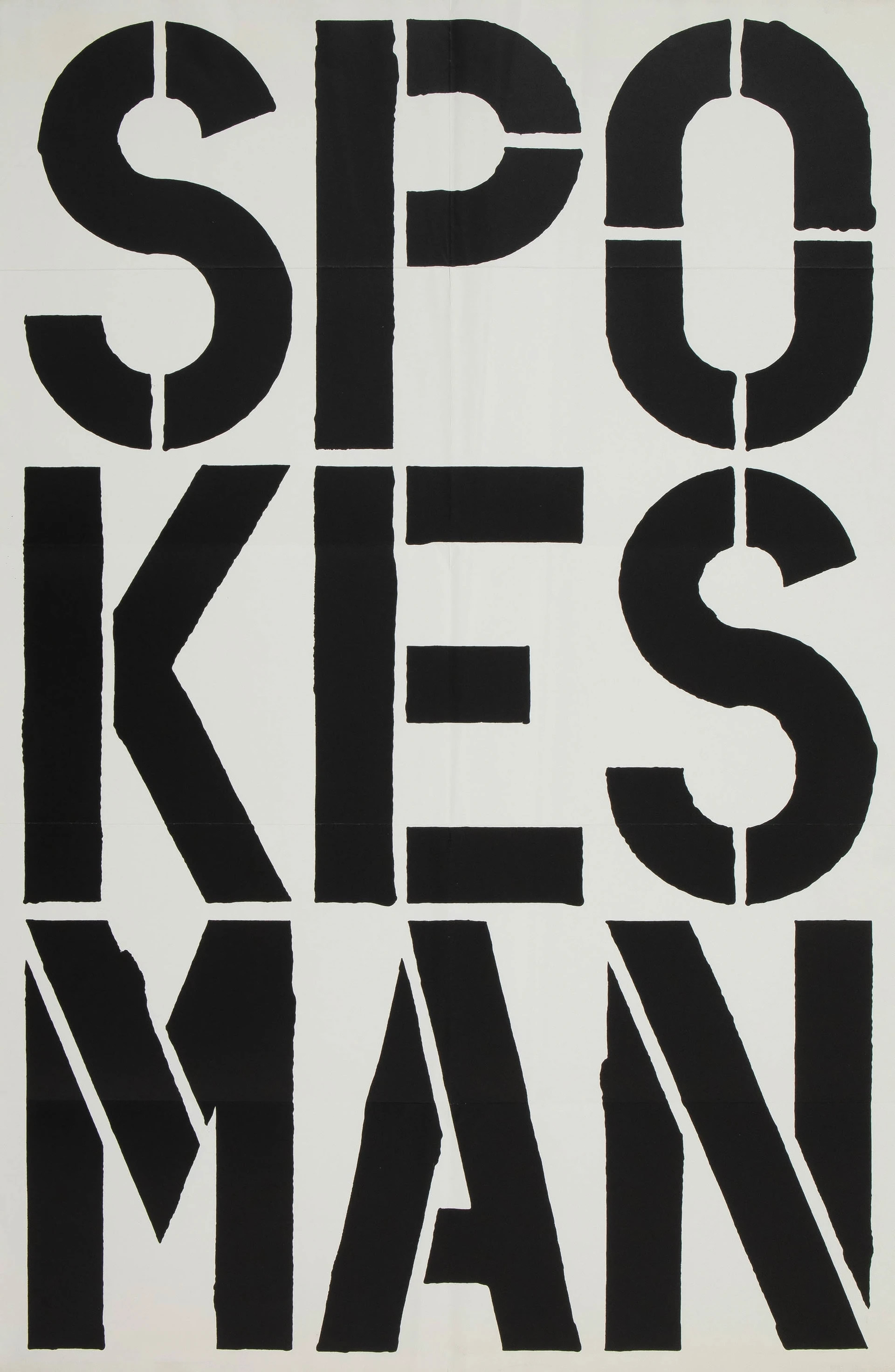 Christopher Wool: Galerie Max Hetzler, Köln. 1989.